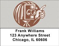 Vintage Photography Address Labels