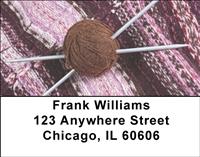 Knitting Address Labels