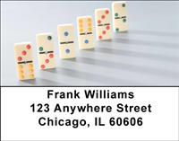 Dominoe Pieces Address Labels