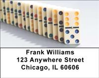 Dominoe Pieces Address Labels