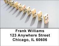 Dominoe Pieces Address Labels