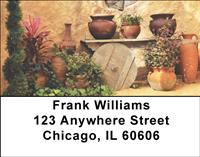 Ancient Pottery Address Labels