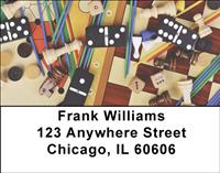 Board Games Address Labels