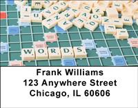 Word Games Address Labels