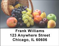 Fruit Basket Address Labels