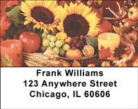 Autumn Fruits Address Labels