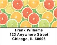 Fruit Slices Address Labels