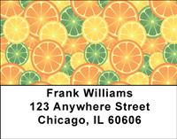 Citrus Fruit Address Labels