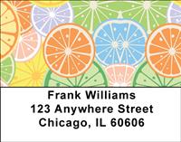 Citrus Fruit Address Labels