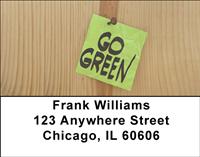 Go Green! Address Labels