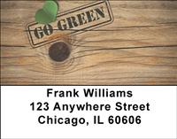 Go Green! Address Labels