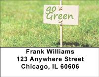 Go Green Again! Address Labels