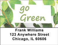 Go Green Again! Address Labels