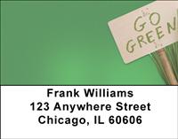 Go Green Again! Address Labels