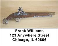 Antique Pistols Address Labels