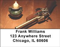 Antique Pistols Address Labels