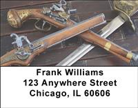 Vintage Pistols Address Labels
