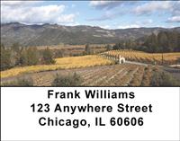California Wine Country Address Labels