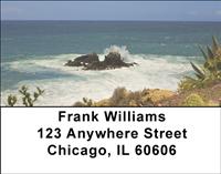 California Beaches Laguna Beach Address Labels