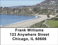California Beaches Laguna Beach Address Labels