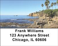 California Beaches Laguna Beach Address Labels