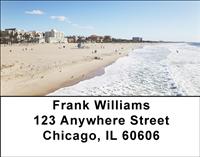 California Beaches Santa Monica Address Labels