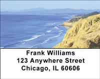 California Beaches Torrey Pines Address Labels