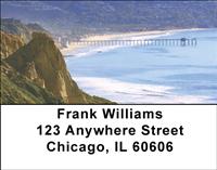 California Beaches Torrey Pines Address Labels