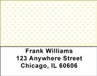 Pastel Polka Dots Address Labels