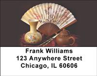 Chinese Still Life Address Labels