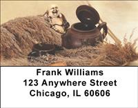 Chinese Still Life Address Labels