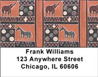 Tribal Art Address Labels