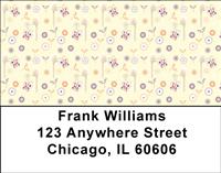 Floral Butterflies Address Labels