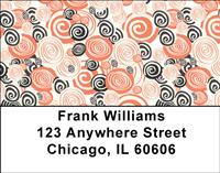 Swirls Address Labels