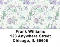 Summer Seas Address Labels