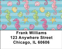 Summer Seas Address Labels
