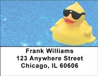 Rubber Ducks Address Labels
