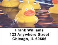 Rubber Ducks Address Labels