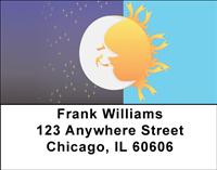 Night and Day Address Labels