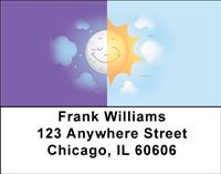 Night and Day Address Labels