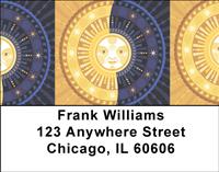 Festival Sun Address Labels