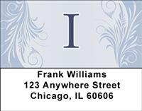 Floral Monogram I Address Labels