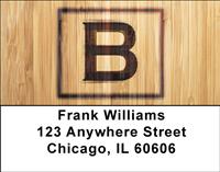 Branded Monogram B Address Labels