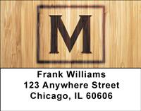 Branded Monogram M Address Labels