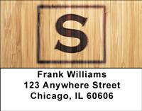 Branded Monogram S Address Labels