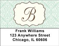 Vintage Monogram B Address Labels