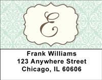 Vintage Monogram E Address Labels