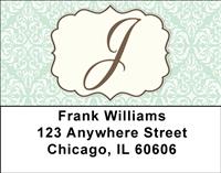 Vintage Monogram J Address Labels