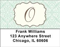 Vintage Monogram O Address Labels