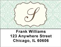 Vintage Monogram S Address Labels